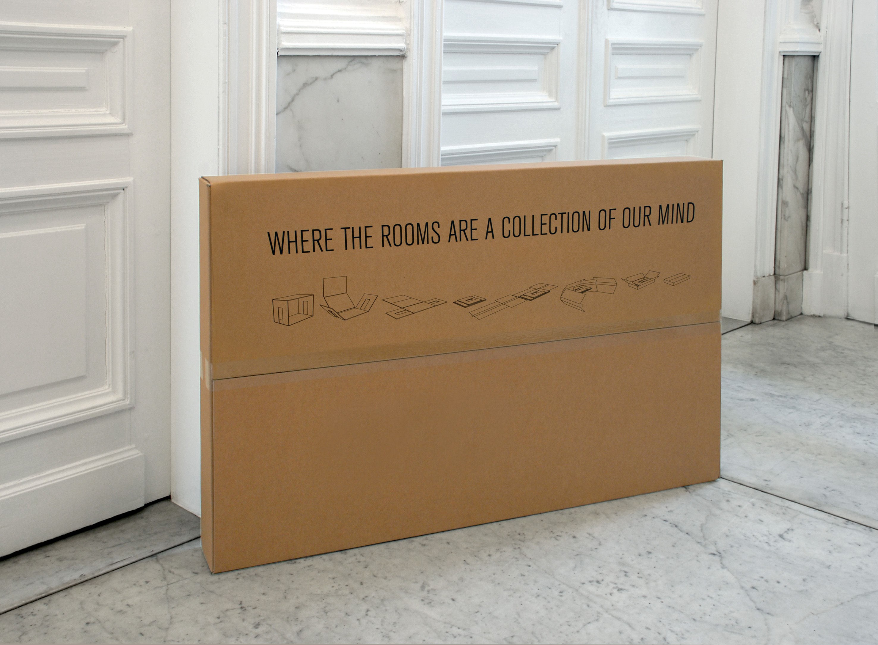 Where the rooms are a collection of our mind